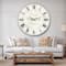 Designart 'Farmhouse Florals Viii Farmhouse Wall Clock